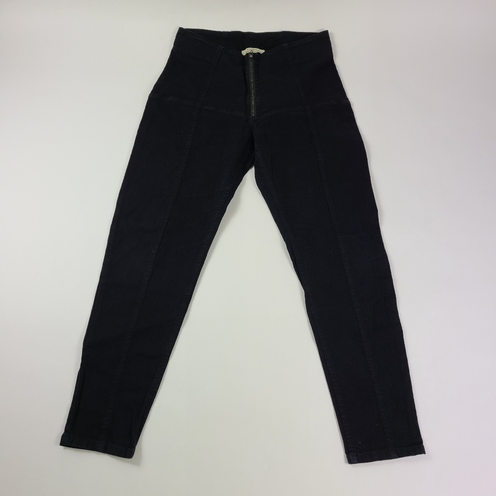 PRAIRIE UNDERGROUND Indigo-black, Zip Front Girdle Leggings